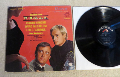 HUGO MONTENEGRO: Music From The Man From U.N.C.L.E. LP