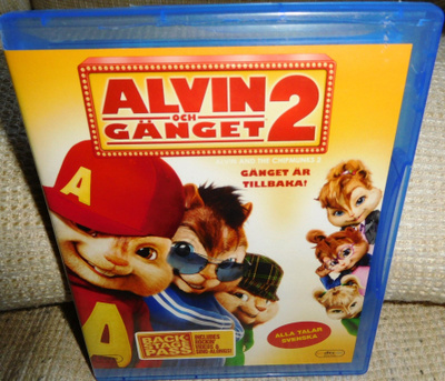Alvin Ja Pikkuoravat 2 Blu-ray