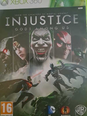 Xbox 360 Injustice Gods Among Us peli