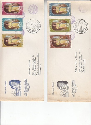 Venezuela 1960 FDC Luisa Cceres de Arismendi