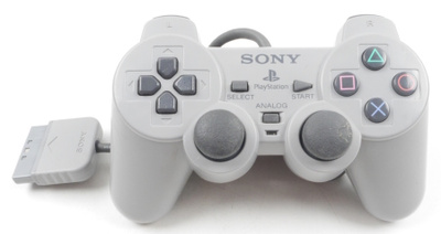 Playstation 1 Grey Controller DualShock (Refurbi