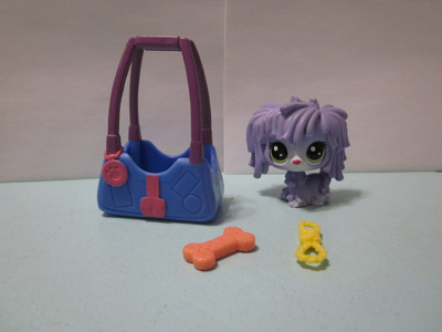 Littlest Pet Shop figuuri, koira+ tarvikkeet