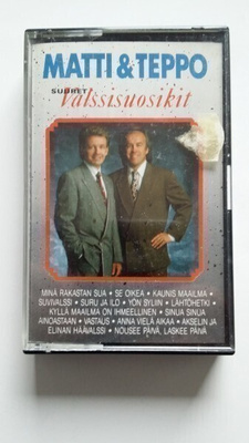 Matti ja Teppo Suuret Valssisuosikit C-kasetti.
