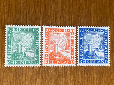 SAKSA REICH 1925 REININMAA 1000 VUOTTA SARJA**