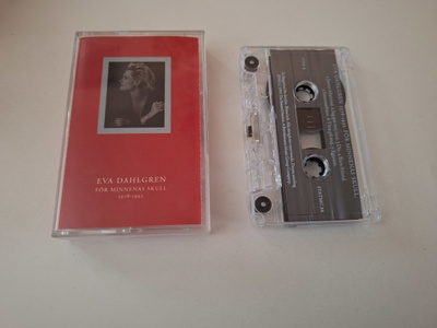 EVA DAHLGREN - FÖR MINNENAS SKULL c-kasetti ( RARE )