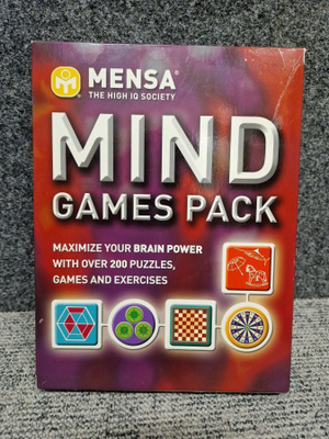 The Mensa Mind Games Pack