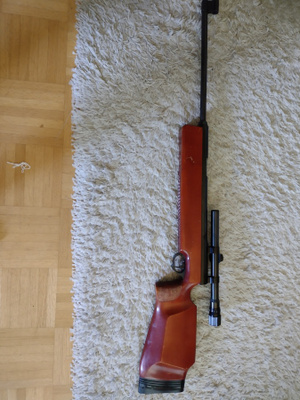 Tarkkuusilmakivääri Haenel+kiikari
