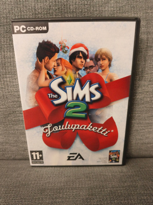 Pc peli Sims 2 joulupaketti