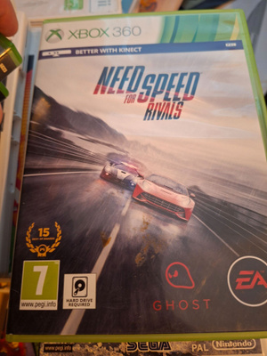 XBOX 360 Need for Speed Rivals, ei ohjeita