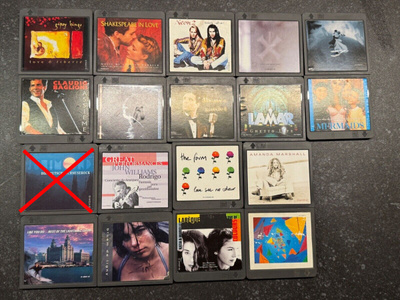 17 kpl Minidisc Album