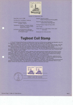 USA Mi 1990  ensipäivälehti (ETB)