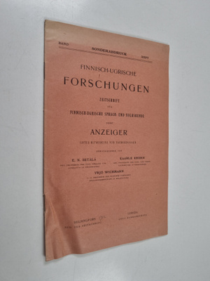 Finnisch-ugrische Forschungen - Zeitschrift fur finnischu...