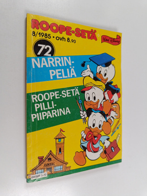 Walt Disney : Roope-setä 8/1985