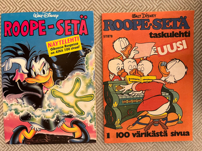Roope-setä näytelehti ja lyhennetty näköispainos 1/1978