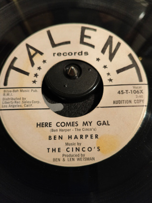 BEN HARPER & CINCO'S,TALENT 106