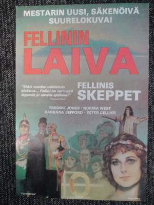Fellinin Laiva (1983) - vanha elokuvajuliste