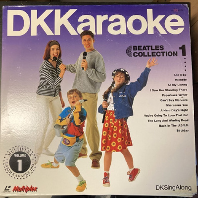 DKKaraoke - Beatles Collection 1 LaserDisc