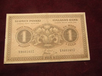 1 markka 1918