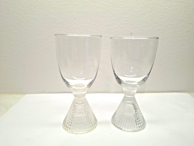 Tapio Wirkkala Briljant snapsilasi/liköörilasi 2 kpl,Iittala