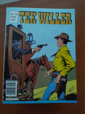 Tex Willer vuosikerta 1989 ( vajaa )