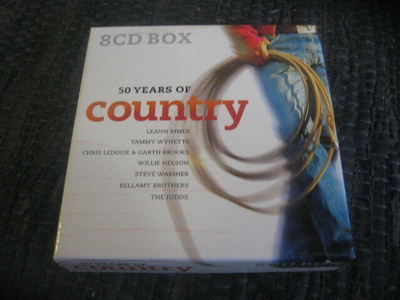50 Years Of Country (8cd, Jihnny Cash, Patsy Cline...)