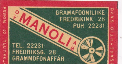 Helsinki, Gramafooniliike, Fredrikink. 28  b565