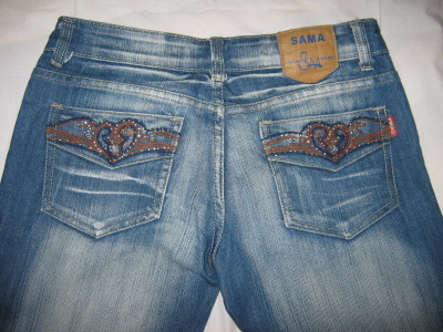Sama jeans farkut, koko L, käyttämättömät