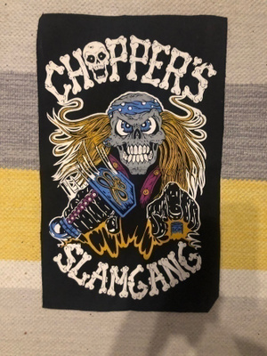 Chopper’s Slamgang-selkämerkki.