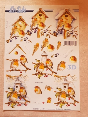 3Dkuva "LINNUT LINTULAUDALLA LeSuh  "