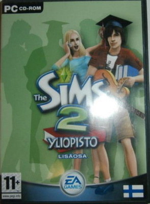 PC The Sims 2 - Yliopisto "Uudenveroinen"