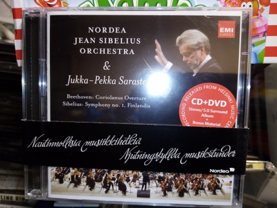 CD+ DVD NORDEA JEAN SIBELIUS ORCHESTRA & JUKKA-PEKKA SARASTE