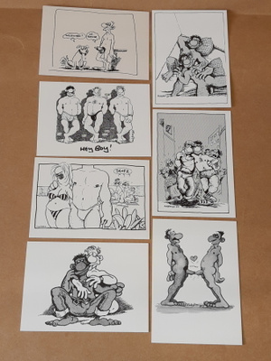 Ralf König  POSTIKORTTI 1kpl Gallerie Janssen
