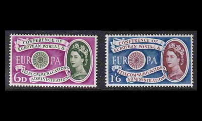 Iso-Britannia 341-2 ** Europa (1960)