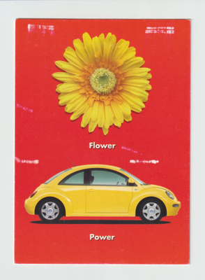 Postikortti, AUTO, Volkswagen, Kupla