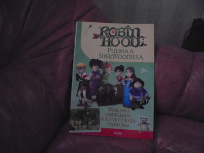Sankari puuhaa. Robin hood.