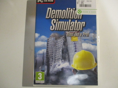 PC CD-ROM DEMOLITION SIMULATOR