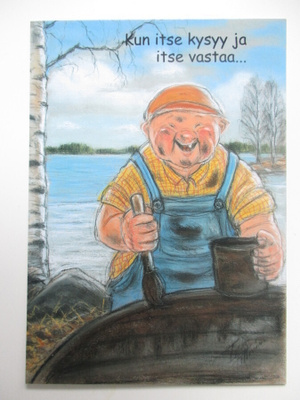 HÖRÖLÄ - Kun itse kysyy ja itse vastaa..... T-0011