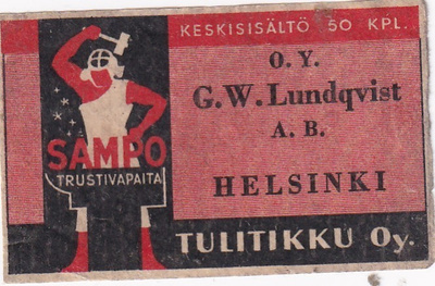 Helsinki, O.y  G.W. Lundqvist  a.b   sk2/4