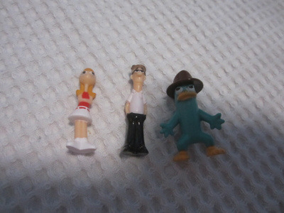 Phineas and Ferb 3 pientä hahmoa setti 2