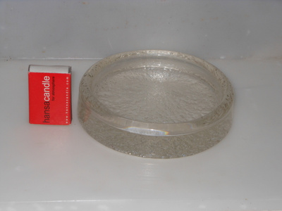 IITTALA SARPANEVA VISA KYNTTILÄALUNEN / TUHKIS 14 cm
