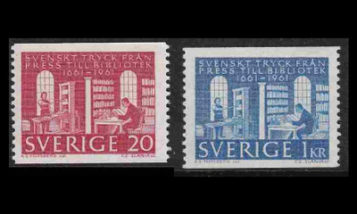 Ruotsi 476-7 ** Kuninkaallinen kirjasto (1961)