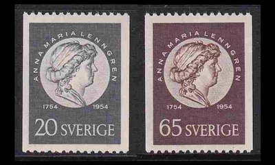 Ruotsi 394-5 ** Anna-Maria Lenngren (1954)