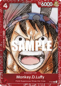 One Piece Monkey.D.Luffy (P-022)