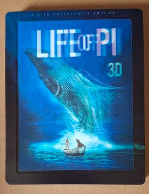 Life of Pi [Blu Ray 3D/2D Steelbook] Lenticular
