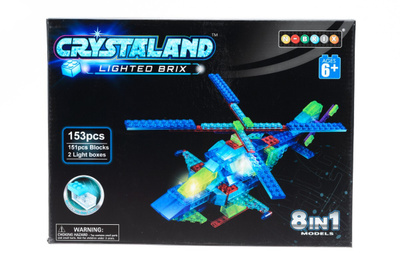 Crystaland: Valopalikka Helikopteri UUSI
