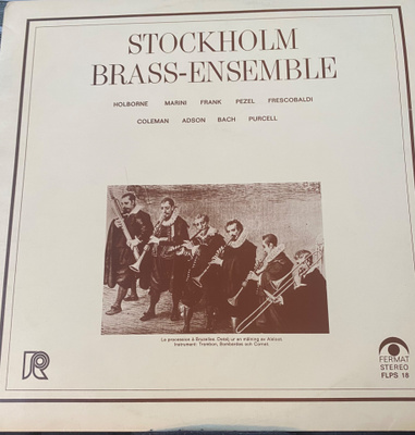 Stockholm Brass-Ensemble 1974 LP