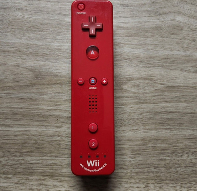 Nintendo Wii Ohjain Punainen Alkuperäinen