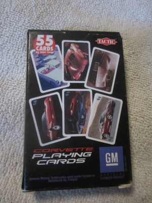 Corvette Playing Cards / Pelikortit