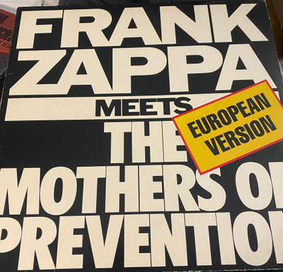 Frank Zappa: Meets The Mothers of Prevention LP 1986