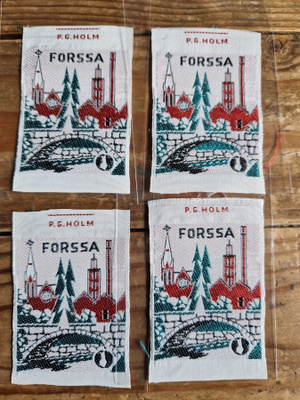 Forssa vintage kangasmerkki